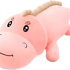 Dinosaur Plush Toy Pillow,Cute Dinosaur Stuffed Animals Doll,Soft Lumbar Back Cushion Big Dinosaur Plushies Stuffed Toy Cute Pillows,Great Gift for Kids Birthday,Valentine (Green,31.4in)