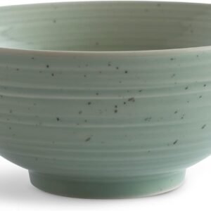 Sango Siterra Artist's Blend 16-Piece Stoneware Dinnerware Set with Round Plates and Bowls, Muticolor