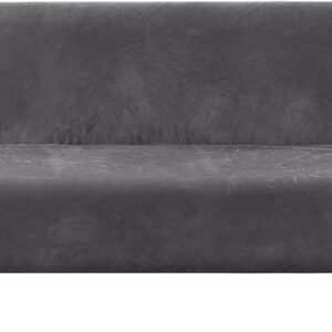 51DpNVVP6JL._AC_SL1500.jpg H.VERSAILTEX Real Velvet Futon Cover Armless Sofa Covers Sofa Bed Covers Stretch Futon Couch Cover Sofa Slipcover Furniture Protector Thick Soft Cozy Velvet Fabric Form Fitted Stay In Place, Sea Grass