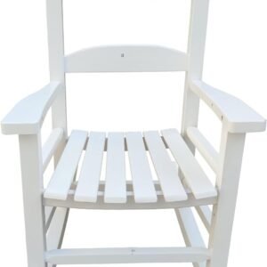 Kids Rocking Chair for Toddlers, Childs Rocker Chair, Wooden Rocking Lounge Chairs, Nursery Rocking Chairs, Outdoor Rocking Chair,Nursery Rocking Chairs for Girl Boy Indoor Outdoor (Light Pink)