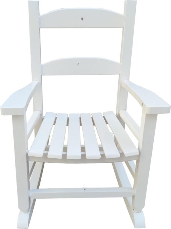 Kids Rocking Chair for Toddlers, Childs Rocker Chair, Wooden Rocking Lounge Chairs, Nursery Rocking Chairs, Outdoor Rocking Chair,Nursery Rocking Chairs for Girl Boy Indoor Outdoor (Light Pink)