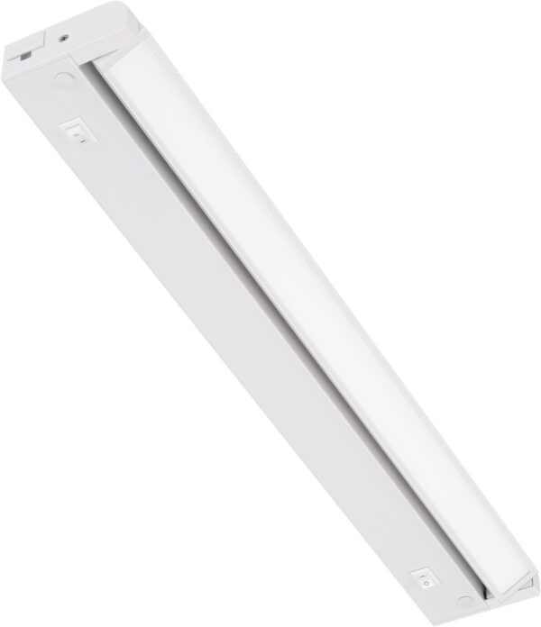 GETINLIGHT Inlight 16-inch Swivel LED Under Cabinet Lighting, 2 Color Levels, 2700K/4000K, Dimmable with Wall Dimmers, Plugged-in Only, Bronze Finished, IN-0109-4-BZ