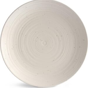 Sango Siterra Artist's Blend 16-Piece Stoneware Dinnerware Set with Round Plates and Bowls, Muticolor