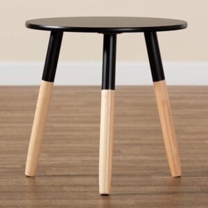 615RBjm1g2L._AC_SL1500.jpg Baxton Studio Obert Two-Tone Black and Oak Brown Finished Wood Coffee Table