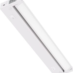 GETINLIGHT Inlight 16-inch Swivel LED Under Cabinet Lighting, 2 Color Levels, 2700K/4000K, Dimmable with Wall Dimmers, Plugged-in Only, Bronze Finished, IN-0109-4-BZ