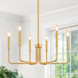 61CJmsI0cpL._AC_SL1500.jpg Black Chandelier, 6-Light Farmhouse Chandelier for Dining Room Lighting Fixtures Hanging, Dining Light Fixtures Industrial Modern Chandelier for Bedroom, Foyer, Hall, Kitchen, Living Room and Entryway