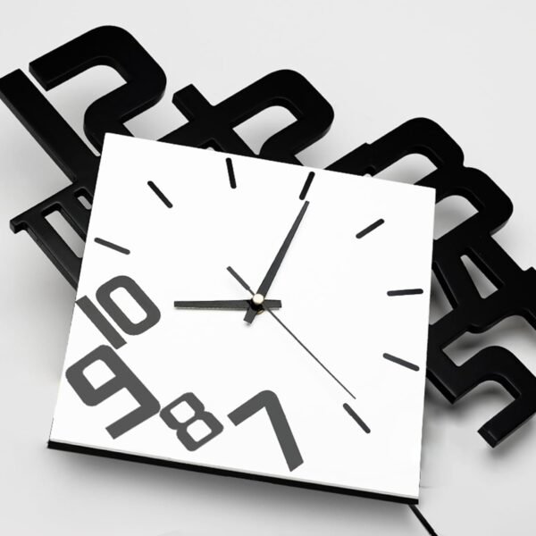 61I0lCCzRTL._AC_SL1500.jpg Decorative Wall Clock for Living Room Decor Large Modern Wall Clocks with Pendulum Battery Operated for Bedroom Office Kitchen Home Black Wood Silent Wall Clock Non Ticking 11.8 * 19.7"