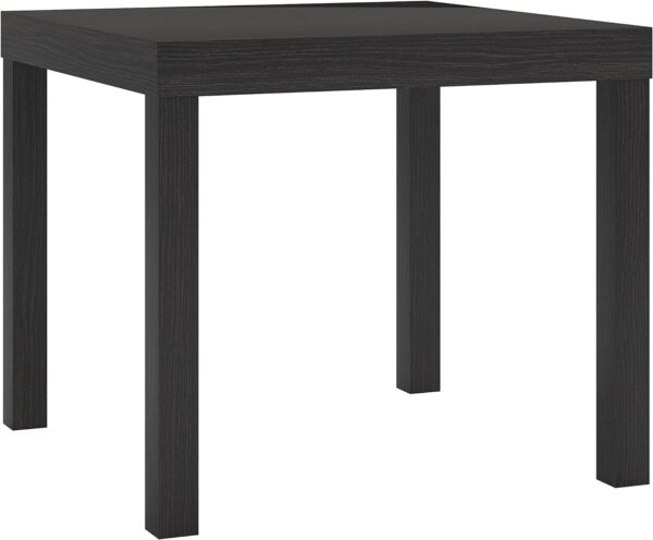 Ameriwood Home Parsons End Table, White