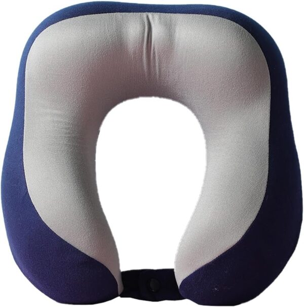 MINISO U-Shaped Neck Pillow Dual-Color Memory Foam Support Neck and Head, Suitable for Airplane, Trains, Self-Driving Cars, Pink