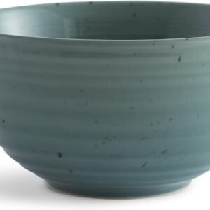 Sango Siterra Artist's Blend 16-Piece Stoneware Dinnerware Set with Round Plates and Bowls, Muticolor