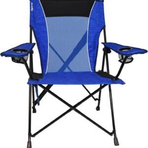 712SYZCECgL._AC_SL1500.jpg Kijaro Dual Lock Portable Chair with Cooler - Vik Black, Folding, Camping, 300 lb Capacity, 2 Cup Holders