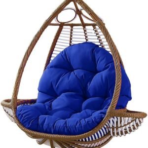 Outdoor Rocking Chair Cushion, Cushion Rocking Chair Recliner Cushion Outdoor Suitable for Front Porch, Living Room, Patio, Garden, Yard Black