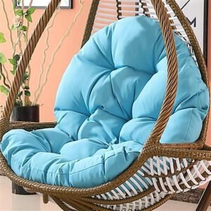 Outdoor Rocking Chair Cushion, Cushion Rocking Chair Recliner Cushion Outdoor Suitable for Front Porch, Living Room, Patio, Garden, Yard Black