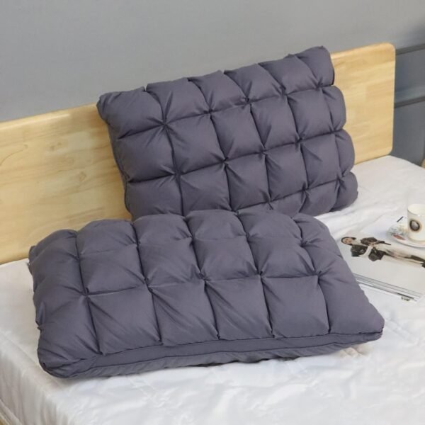 71B4aw7QGEL._AC_SL1500.jpg Soft Pillows Queen Size for Sleeping, Support Bed Pillows, Fluffy Down Alternative Pillow, Luxury Hotel Gel Pillows for Side Sleeping (White)