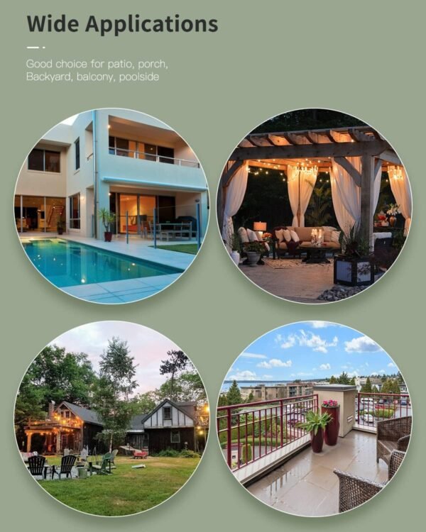 3 Piece Furniture Patio Chairs Wicker Outdoor Rattan Conversation Bistro Set for Backyard Porch Poolside Lawn (Brown)