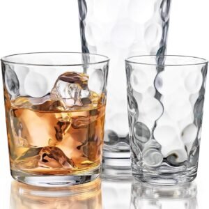 71UWU490y9L._AC_SL1500.jpg BENETI Premium Stemless Wine Glass | Handmade In Europe | 18oz Colored Stemless Crystal Wine Glasses set 6