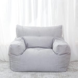 Lazy Sofa Bean Bag Double Small Sofa Dormitory Bedroom Balcony Leisure Recliner Velvet Cotton Bean Bag Jacket (no Padding),Yellow Single