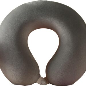 MINISO U-Shaped Neck Pillow Dual-Color Memory Foam Support Neck and Head, Suitable for Airplane, Trains, Self-Driving Cars, Pink
