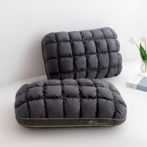 Fluffy Support Bed Pillow King Size, Super Soft Premium Down-Alternative Filling for Sleeping, Luxury Hotel Quality Bed Pillows for Side Sleeper (White)