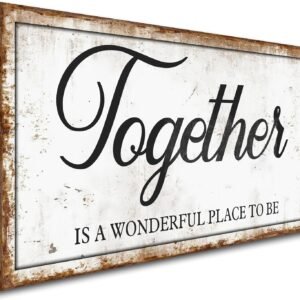 MESESE Wall Art Decor - 4 Panels Sunflower Canvas Wall Art Giclee Modern Home Decoration Watercolor Poster Canvas Picture for Living Room Ready to Hang