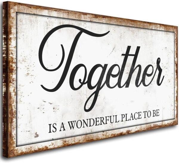 MESESE Wall Art Decor - 4 Panels Sunflower Canvas Wall Art Giclee Modern Home Decoration Watercolor Poster Canvas Picture for Living Room Ready to Hang