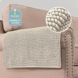 81FckPpWWmL._AC_SL1500.jpg H.VERSAILTEX Plush Chenille Dog Bed Cover Thick Soft Sofa Cover for 3 Cushion Couch Anti Slip Couch Cover Water Resistant Furniture Protector for Dog, Pet, Cat (35" x 82", Island Fossi)