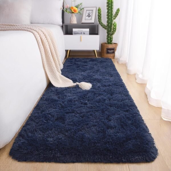 81IaKR5NNTL._AC_SL1500.jpg Chicrug Soft Runner Rugs for Bedroom Living Room Plush Fluffy Rug 2x6 Feet, Shag Furry Area Rug Carpet Non Shedding for Nursery Children Kids Girls Room Home Decorative, Grey
