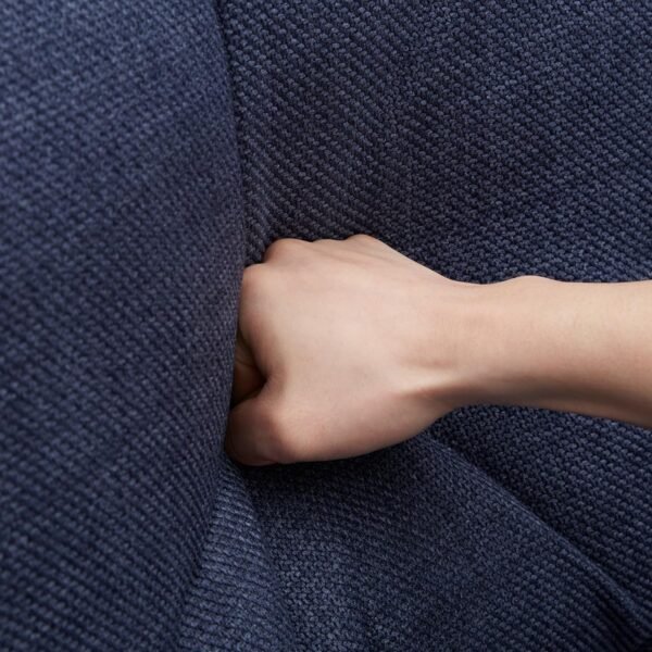 Living Room Chairs, Fabric Bedroom Accent Chair, Accent Chair, Armless Accent Chair with Back, Upholstery Chair with Wood Leg for Living Room, Oversized Chair with Removable Cover