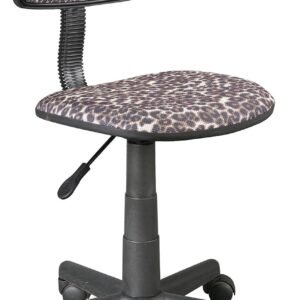81PFLzRVUWL._AC_SL1500.jpg Swivel Mesh Desk Chair, Silver 21D x 21W x 33H in
