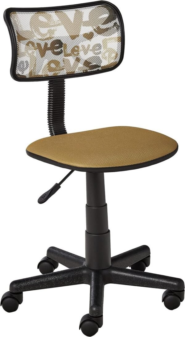 81Z-UzFHfNL._AC_SL1500.jpg Swivel Mesh Desk Chair, Silver 21D x 21W x 33H in