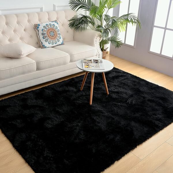 81_HA45o0TL._AC_SL1500.jpg Chicrug Soft Runner Rugs for Bedroom Living Room Plush Fluffy Rug 2x6 Feet, Shag Furry Area Rug Carpet Non Shedding for Nursery Children Kids Girls Room Home Decorative, Grey