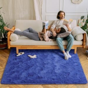 81drzynt3KL._AC_SL1500.jpg Chicrug Soft Runner Rugs for Bedroom Living Room Plush Fluffy Rug 2x6 Feet, Shag Furry Area Rug Carpet Non Shedding for Nursery Children Kids Girls Room Home Decorative, Grey