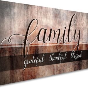 MESESE Wall Art Decor - 4 Panels Sunflower Canvas Wall Art Giclee Modern Home Decoration Watercolor Poster Canvas Picture for Living Room Ready to Hang