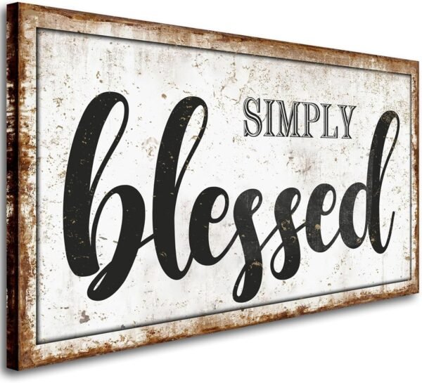 MESESE Wall Art Decor - 4 Panels Sunflower Canvas Wall Art Giclee Modern Home Decoration Watercolor Poster Canvas Picture for Living Room Ready to Hang