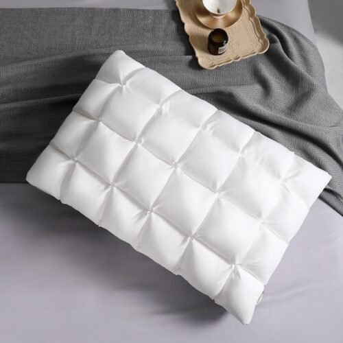 Soft Pillows Queen Size for Sleeping, Support Bed Pillows, Fluffy Down Alternative Pillow, Luxury Hotel Gel Pillows for Side Sleeping (White)