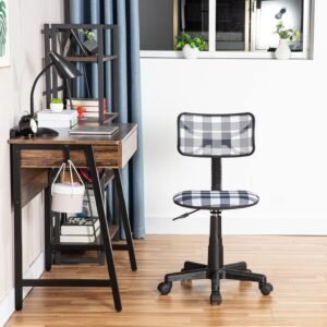 917hunxgrAL._AC_SL1500.jpg Swivel Mesh Desk Chair, Silver 21D x 21W x 33H in