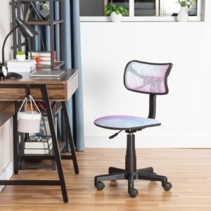 918hh2VRIOL._AC_SL1500.jpg Swivel Mesh Desk Chair, Silver 21D x 21W x 33H in