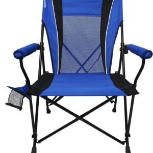 91o1OYwwnZL._AC_SL1500.jpg Kijaro Dual Lock Portable Chair with Cooler - Vik Black, Folding, Camping, 300 lb Capacity, 2 Cup Holders