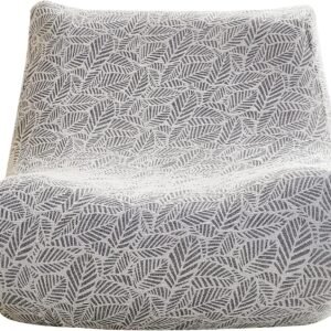 cjc Single Seated Foam Sofa Covers, One Piece 3D High Density Couch Covers, Removable and Machine Washable Covers, Universally Matched with All Floor Sofas On The Market (Seersucker Milky White)