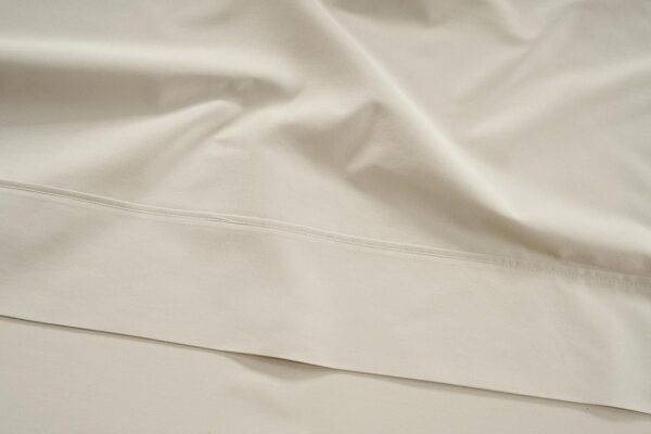 LANE LINEN Queen Sheet Set, 4 Pc Queen Size Sheets Set, 450 Thread Count 100% Cotton Sheets, Cooling Sheets Queen Size, Soft and Breathable Bed Sheets Queen, Deep Pocket Queen Sheets - Ivory