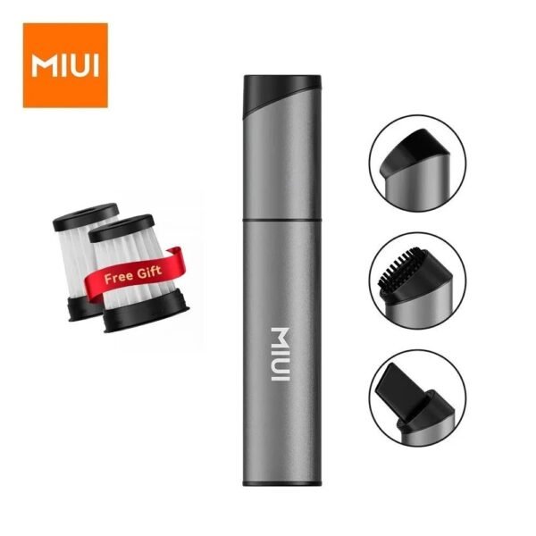 MIUI-Mini-Portable-Vacuum-Cleaner-Cordless-Handheld-Vacuum-with-3-Suction-Heads-Easy-to-Clean-for_00b595b3-c944-4efe-88cb-d370f05f8a71.jpg MIUI Mini Portable Vacuum Cleaner Cordless Handheld Vacuum with 3 Suction Heads Easy to Clean for Desktop Keyboard Car USB