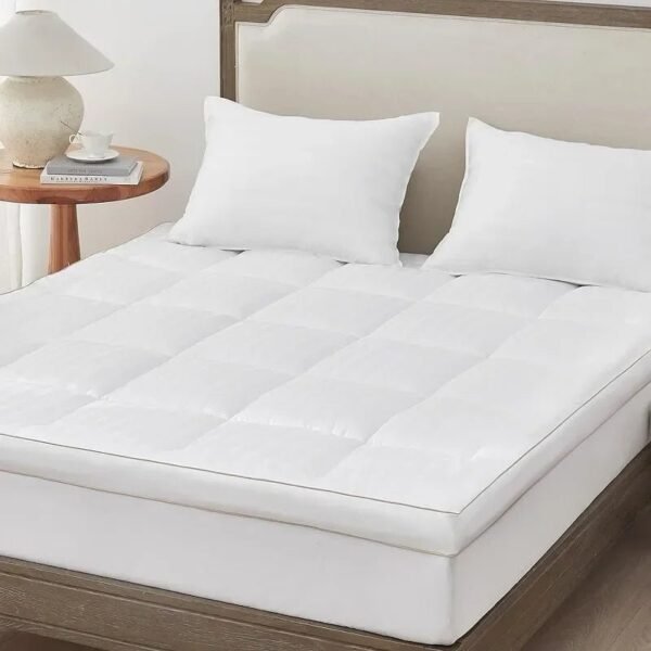 Natural-Soybean-Fibre-Overfilled-Plush-Pillow-Floor-Mattress-with-8-21-Inch-Mattress-Protector-Pocket-60_7e3b38b1-7915-4693-9c17-9e4b7e375ffb.jpg Natural Soybean Fibre Overfilled Plush Pillow Floor Mattress with 8-21 Inch Mattress Protector Pocket 60''x80'' Tatami